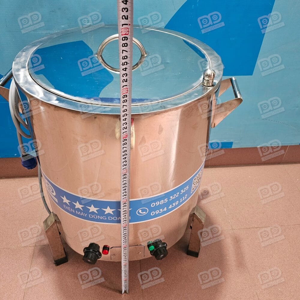 Nồi nấu cháo nấu chè nấu thạch nhiệt dầu 50 lít