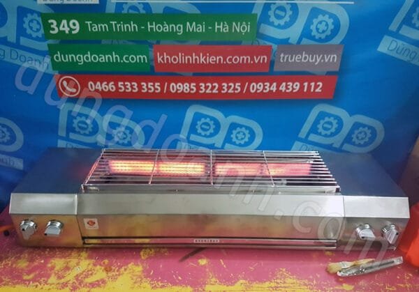 Bếp đang hoạt động