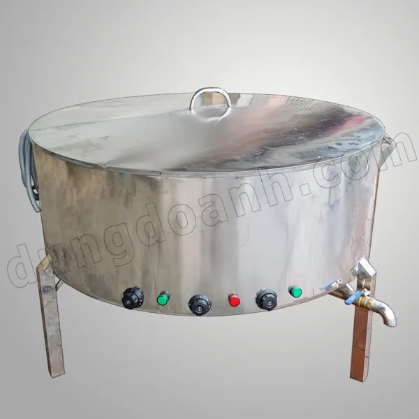 Bếp chiên công nghiệp đường kính 1m