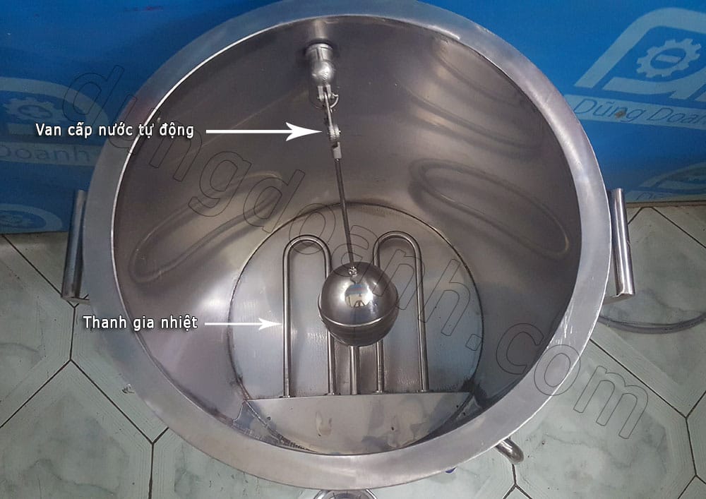 Phao cấp nước tự động và các thanh gia nhiệt