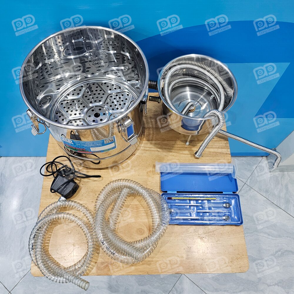 Có vỉ tặng kèm để nguyên liệu