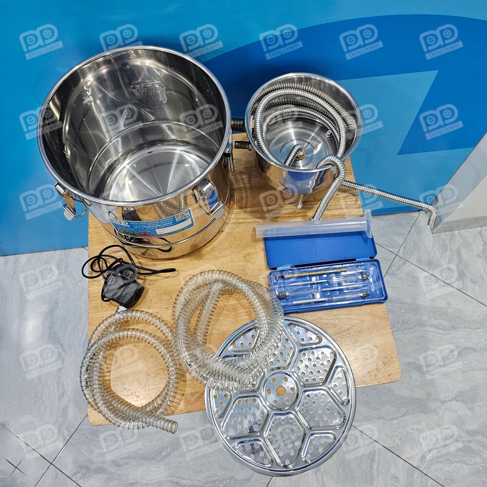 Toàn Bộ Phụ Kiện Nồi Chưng Cất 20 Lít