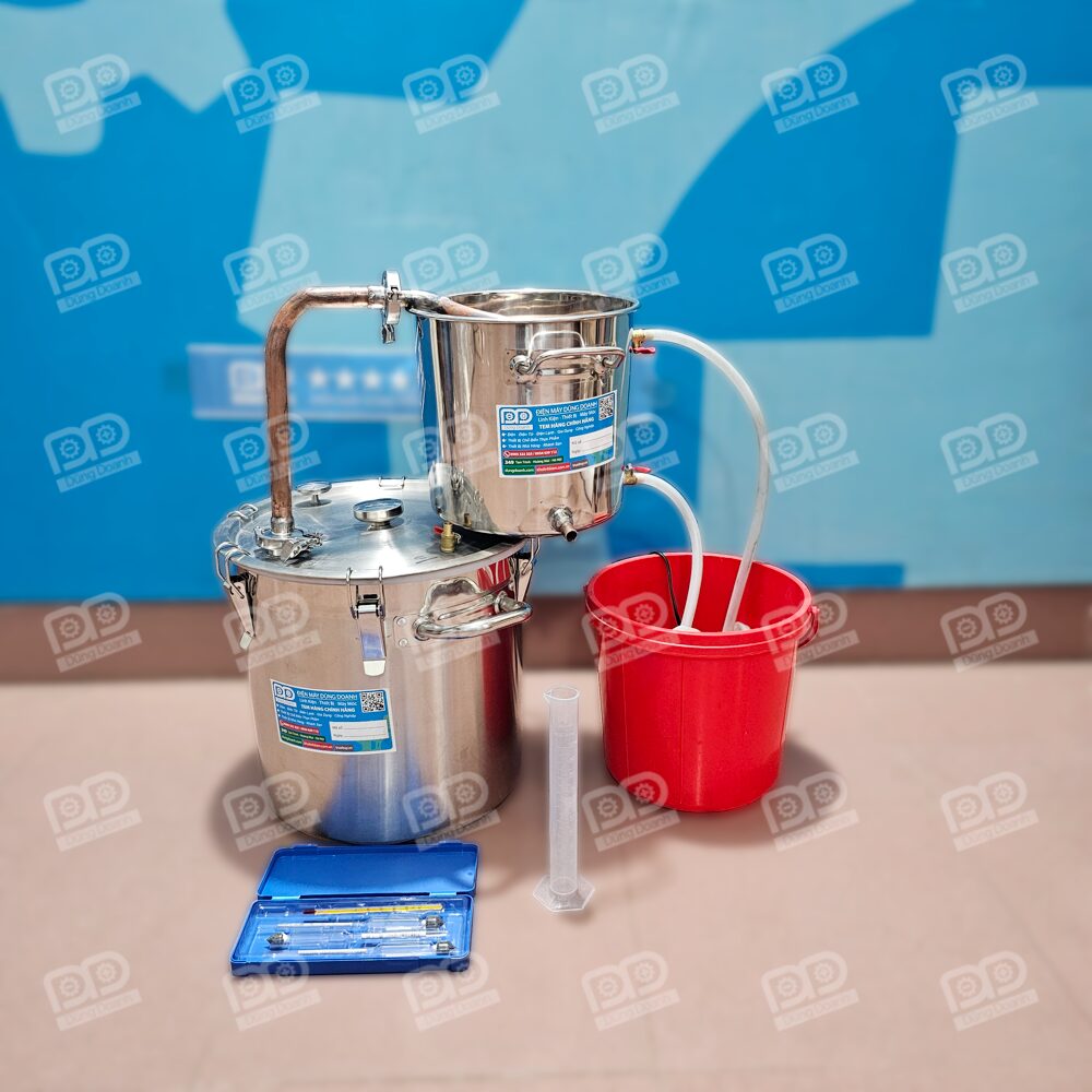 Nồi chưng cất gas củi bếp từ 30 lít