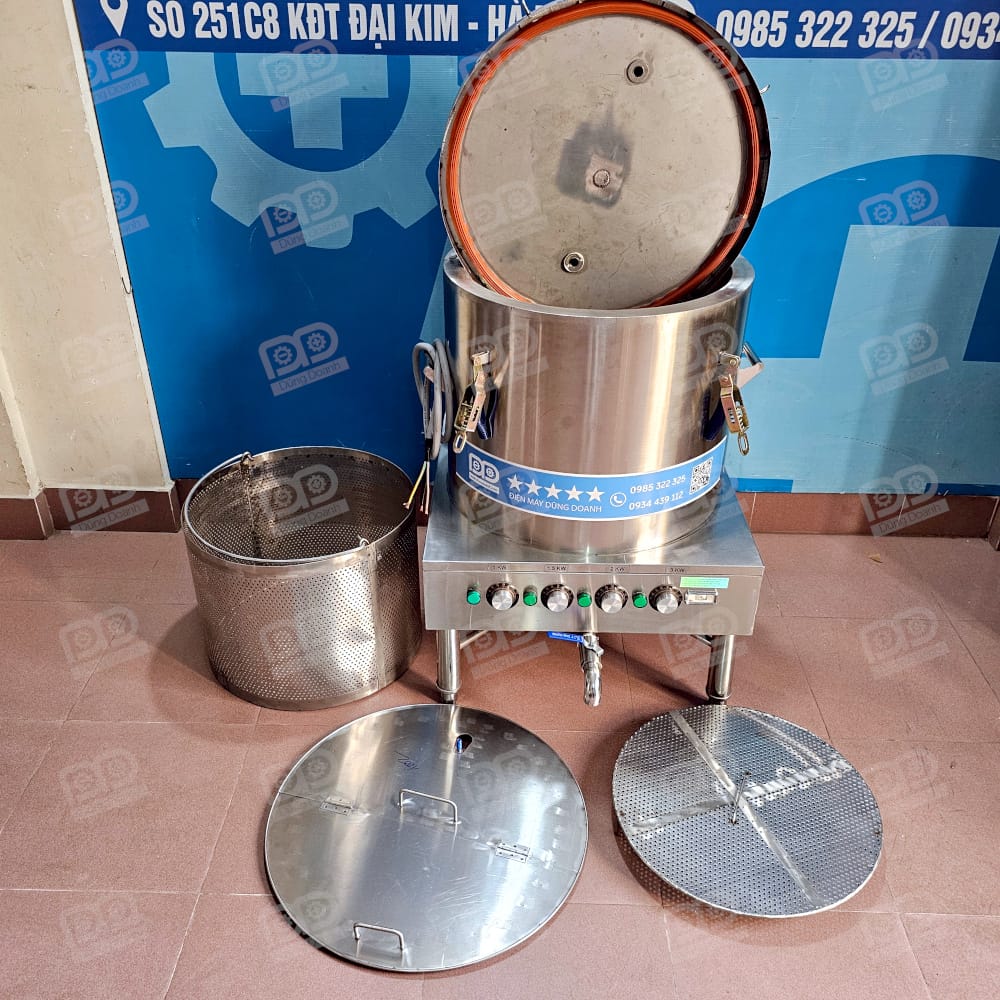 Toàn bộ phụ kiện nồi ninh hầm 100 lít