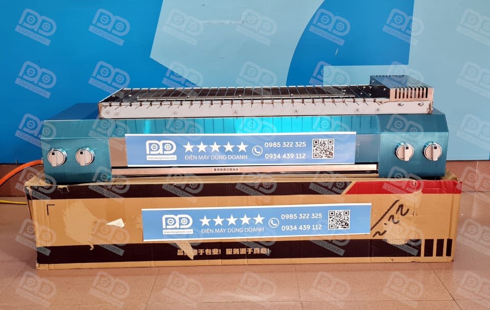 Hình ảnh thực tế bếp nướng xiên gas hồng ngoại