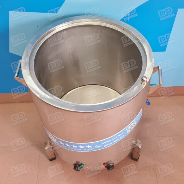 Nồi nấu nhiệt dầu đa năng nấu cháo nấu chè nấu thạch 100 lít