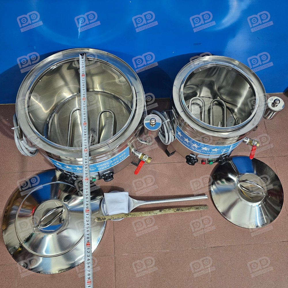 Kích thước nồi tráng bánh 40cm cạnh nồi 30cm