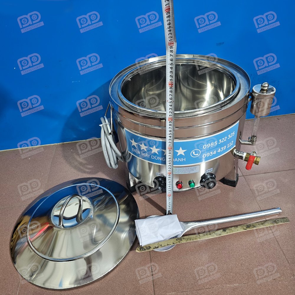 Chiều cao tổng thể nồi cũng được rút ngắn