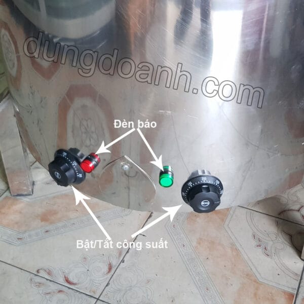 Nồi nấu dược liệu, nồi cô dược liệu, nồi nấu cao thảo dược, nồi nấu cao xương 100 lít có khuấy - Ảnh 3