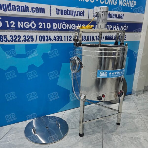 Nồi khuấy 100L có 3 điều khiển linh hoạt