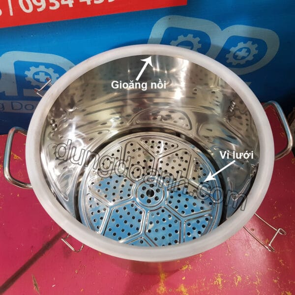 Nồi nấu rượu inox gas than củi 32 lít làm lạnh ruột đồng - Ảnh 9