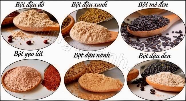 Xay các loại hạt ngũ cốc khô mịn