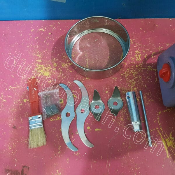 Máy xay bột ngũ cốc khô mini SE-750 10 Phụ kiện đi kèm máy