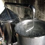 Nồi nấu rượu dùng điện inox nhiệt dầu 120 lít 25kg 14 Nồi nấu rượu nhiệt dầu