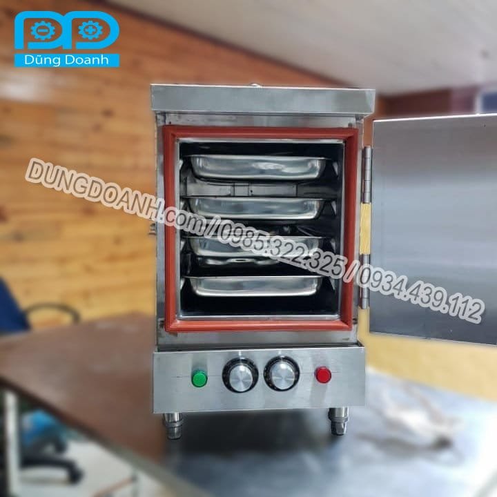 Bên trong tủ nấu cơm mini