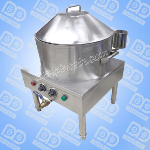 Nồi tráng bánh cuốn 40cm inox 201 - Hình ảnh 2