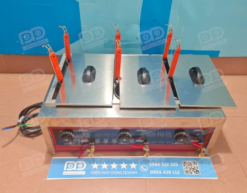 Bếp trụng mỳ inox dễ dàng sử dụng và bảo trì, thuận tiện sử dụng