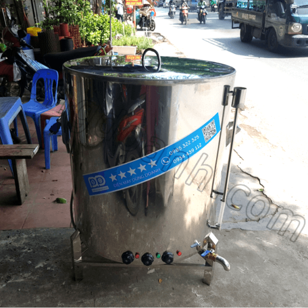 Hình ảnh thực tế nồi luộc 300 lít