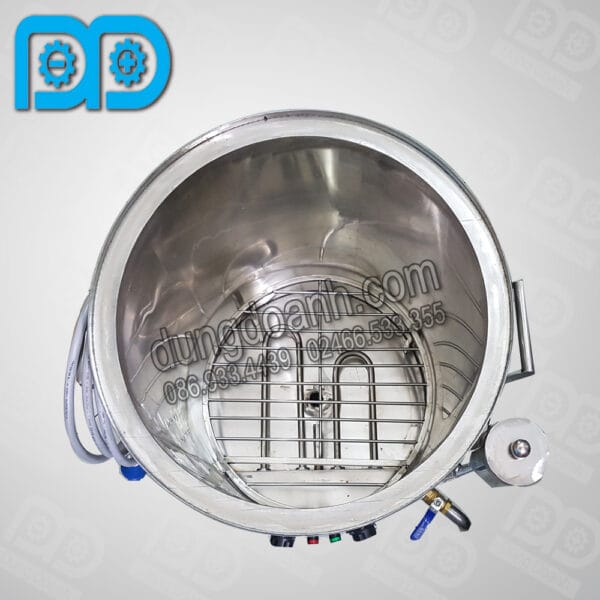 Nồi hấp pate công nghiệp 15kg 9 Công suất 5kw/h đun sôi nhanh, giữ nhiệt tốt, tiết kiệm điện năng