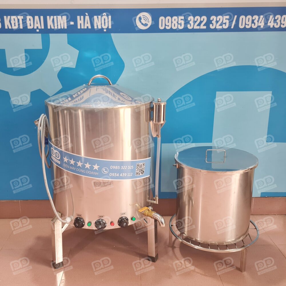 Sản phẩm được chế tạo hoàn toàn từ inox 304 chất lượng cao, đảm bảo độ bền bỉ, an toàn vệ sinh thực phẩm và dễ dàng vệ sinh sau khi sử dụng