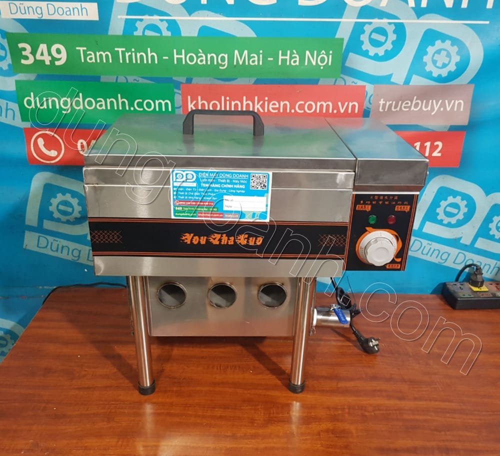 Hình ảnh thực tế bếp chiên tách dầu 10 lít