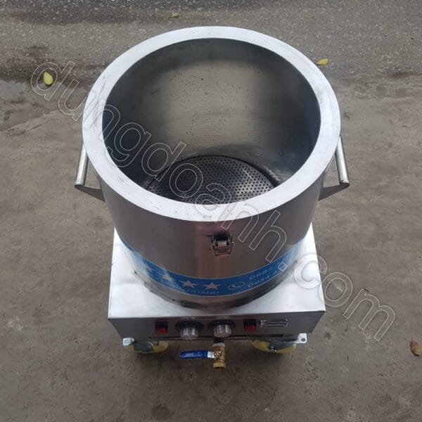Nồi áp suất công nghiệp 40 lít bánh xe 6 Lòng nồi áp suất công nghiệp 40l