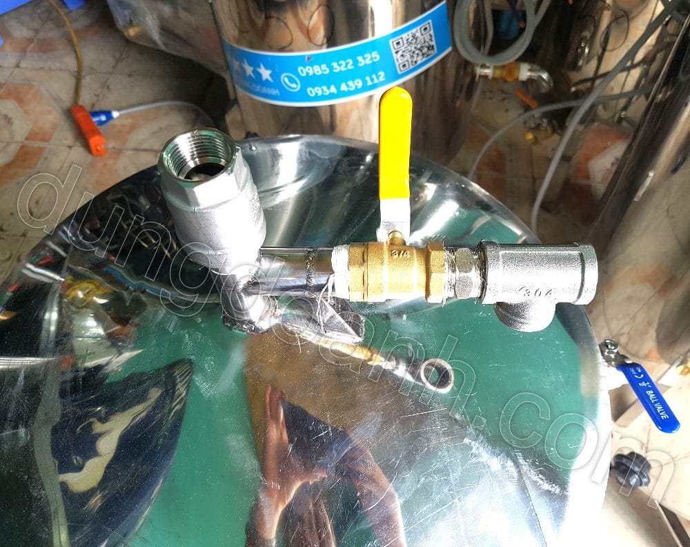 Cụm van xả hơi nước