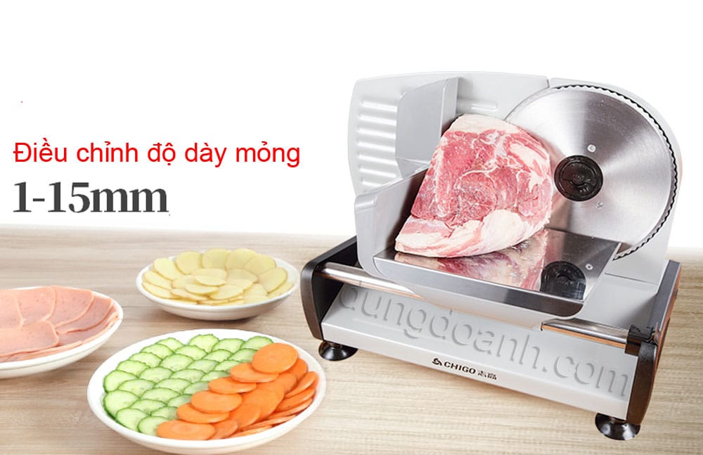 Điều chỉnh dày mỏng dễ dàng