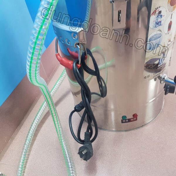 Nồi chưng cất tinh dầu điện 20L 19 Phích cắm điện nguồn