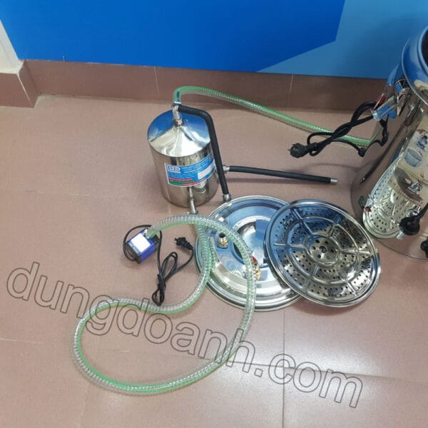 Nồi chưng cất tinh dầu điện 20L 21 Phụ kiện theo nồi
