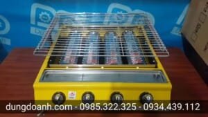 Bếp nướng thịt xiên bbq dùng gas hồng ngoại