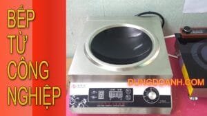 Bếp từ công nghiệp chảo lõm 5kw giá rẻ