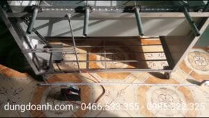 Lò nướng vịt 2 tầng 8 xiên Dũng Doanh