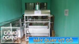 Máy quay vịt, máy quay lợn cho quán bia