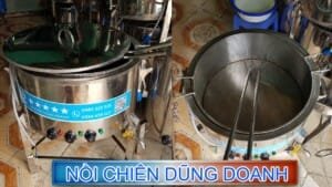 Nồi chiên rán bò khô bò xé