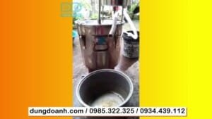 Nồi chưng cất tinh dầu chưng cất nước hoa hồng