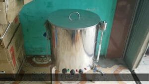 Nồi đun nước+nấu+luộc+hấp+đồ xôi đa năng 100 lít