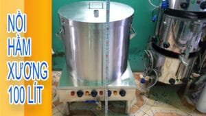 Nồi hầm xương công nghiệp 100 lít