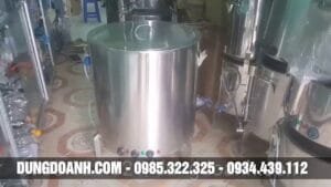 Nồi nấu cám lợn công nghiệp dùng điện