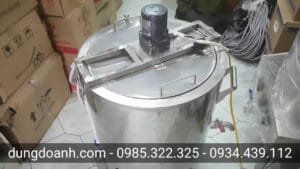 Nồi nấu cháo, kẹo mạch nha, pa tê, nếp cẩm, đậu nành có khuấy