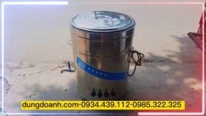 Nồi ninh xương luộc giò luộc bánh 270 lít 4 mâm nhiệt