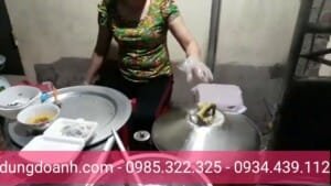 Nồi tráng bánh cuốn Dũng Doanh 2019