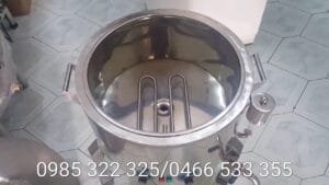 Nồi tráng bánh cuốn inox điện 50cm Dũng Doanh