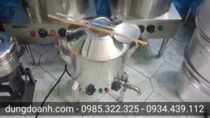 Nồi tráng bánh cuốn mini inox xuất khẩu