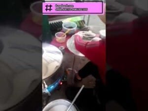 Thực tế tráng báng cuốn bằng nồi điện