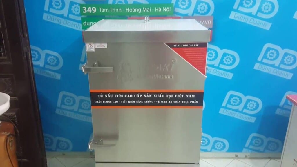 Tủ nấu cơm điện 8 khay 9 Tủ nấu cơm công nghiệp Việt Nam vừa rẻ vừa tốt