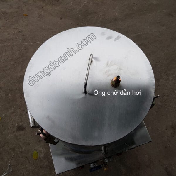 Nồi xông hơi điện 20 lít 11 Nắp nồi bảo ôn giữ nhiệt