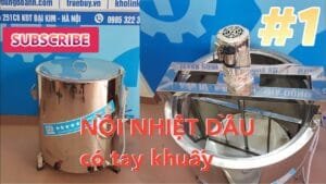 Nồi nấu cao dược liệu 200 lít