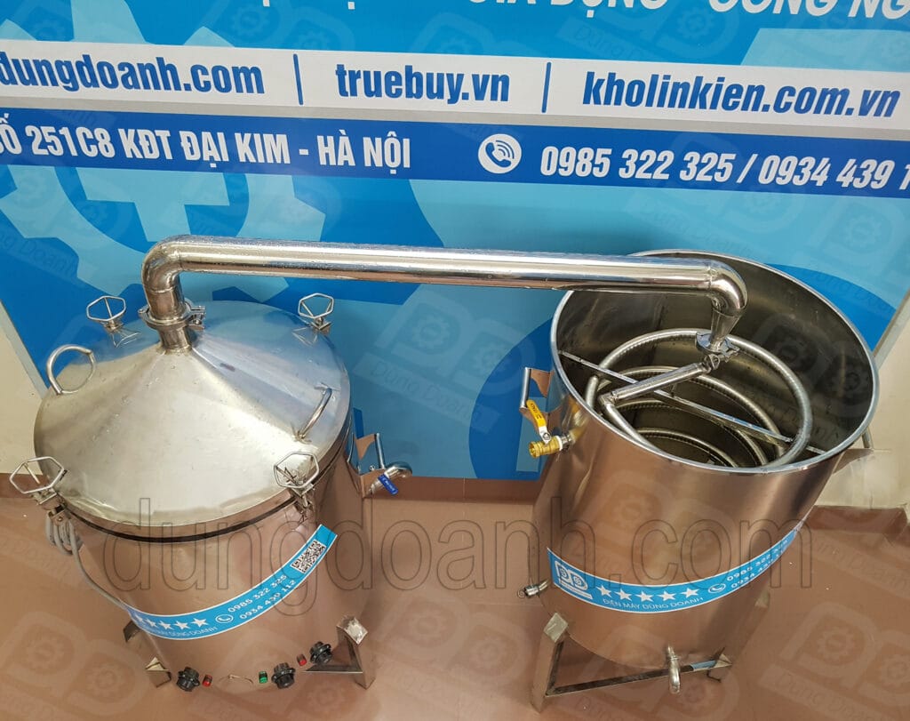 Có sẵn thùng lạnh và giàn ngưng chỉ