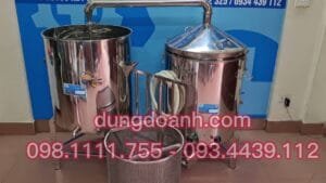 Bộ nồi chưng cất và cô đặc dược liệu 100 lít